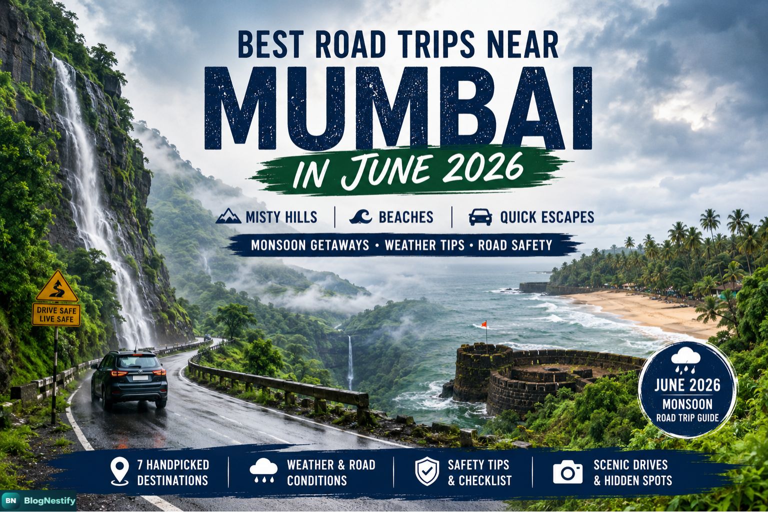 Best Road Trips Near Mumbai in June 2026