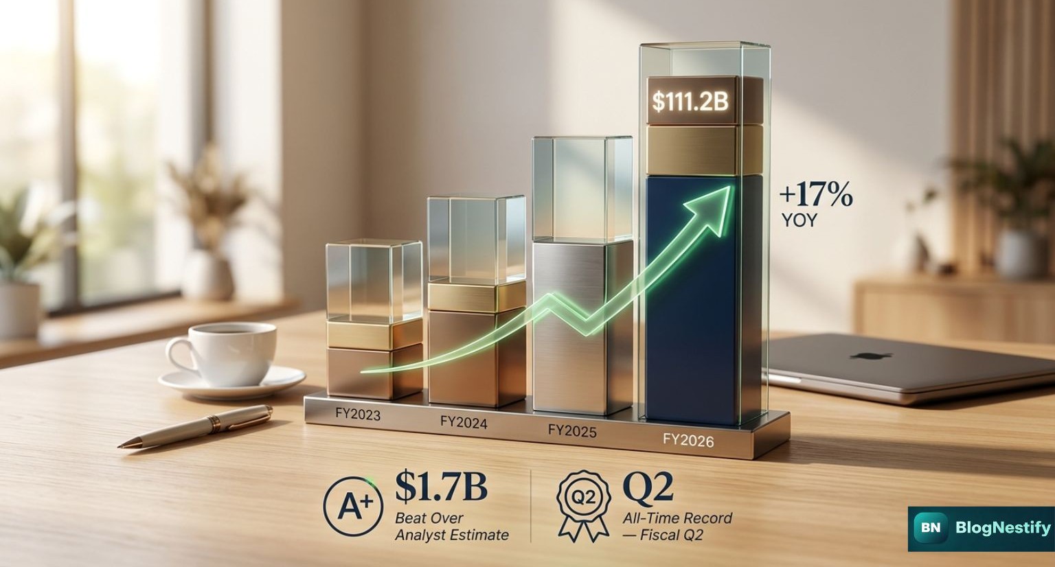 Apple Q2 FY2026 Revenue Record: $111.2 Billion — What Drove the 17% Surge?