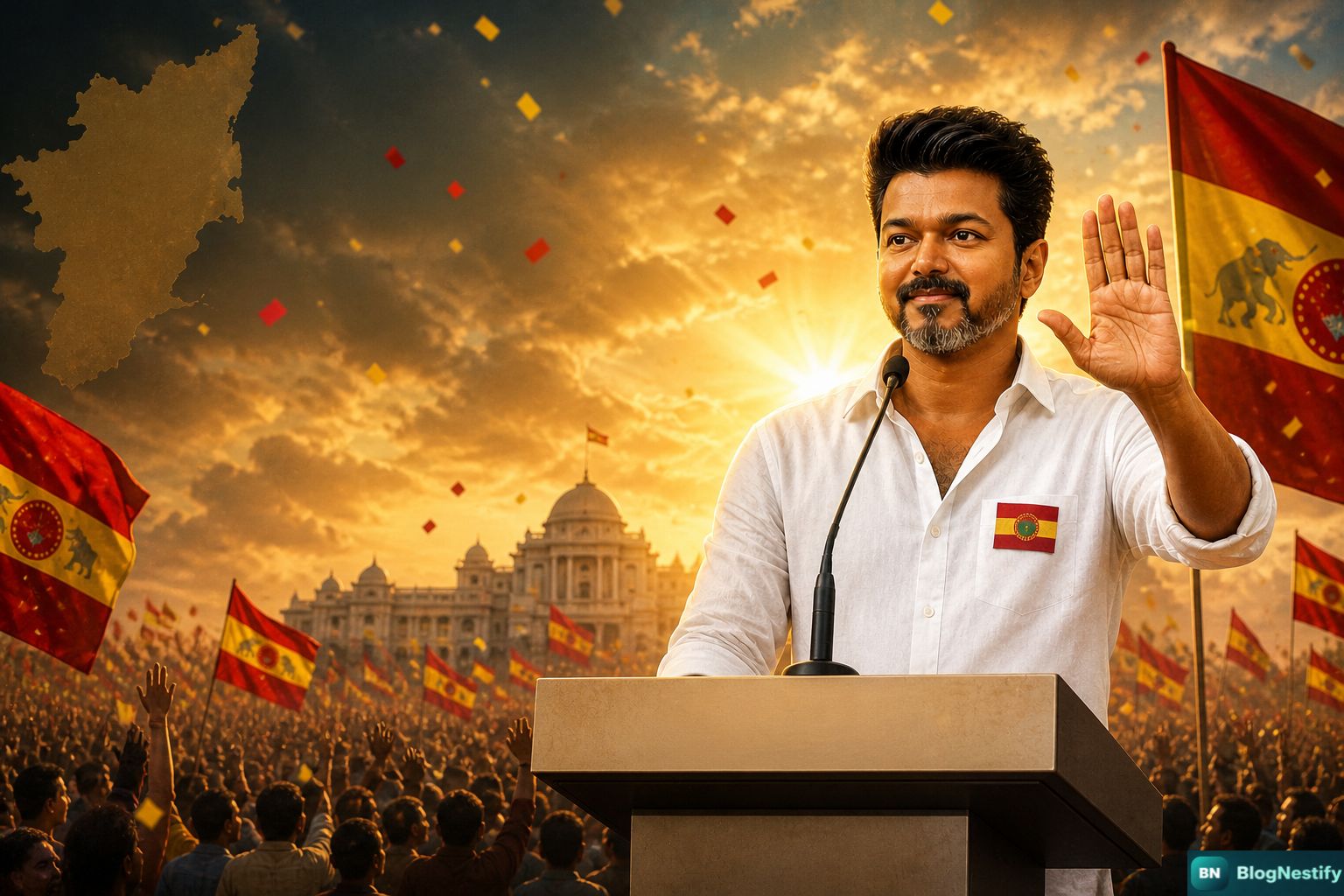 Tamil Nadu Election Results 2026: Vijay’s TVK Crosses 100 Seats, MK Stalin Concedes Historic Defeat