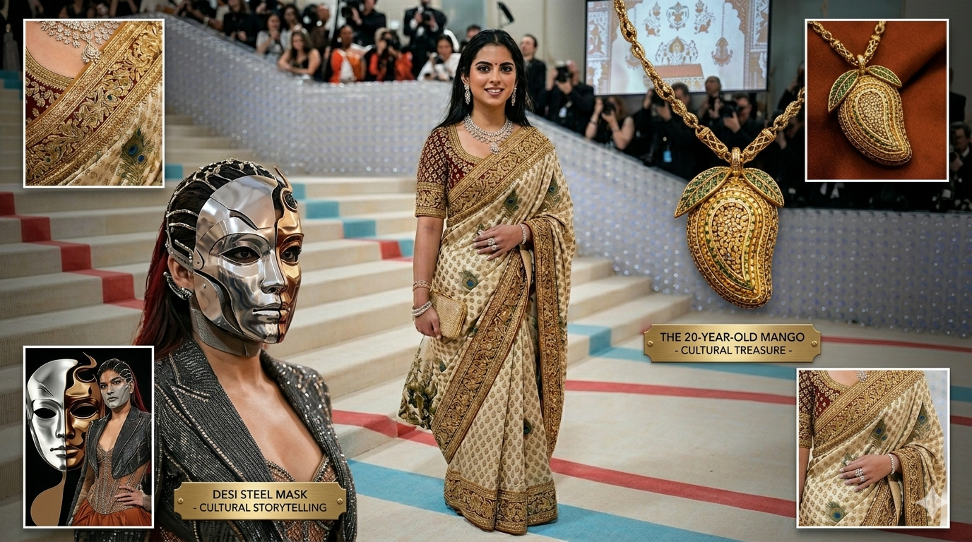 Met Gala 2026 Indian Icons: Isha Ambani, Ananya Birla & the Desi Looks That Owned the Red Carpet
