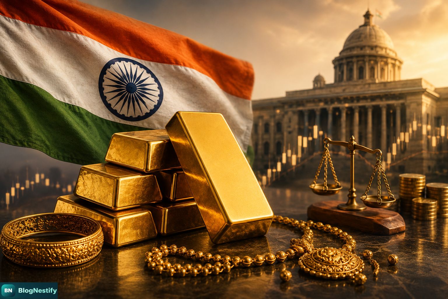 India Raises Gold Import Duty to 15%: What It Means for Prices, Rupee & Your Investment