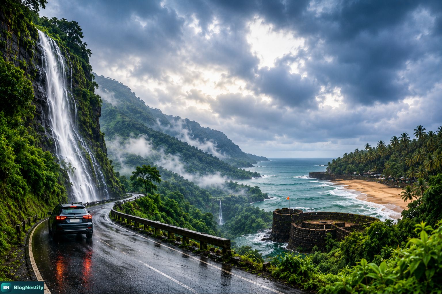 Best Road Trips Near Mumbai in June 2026: Misty Hills, Beaches & Quick Escapes