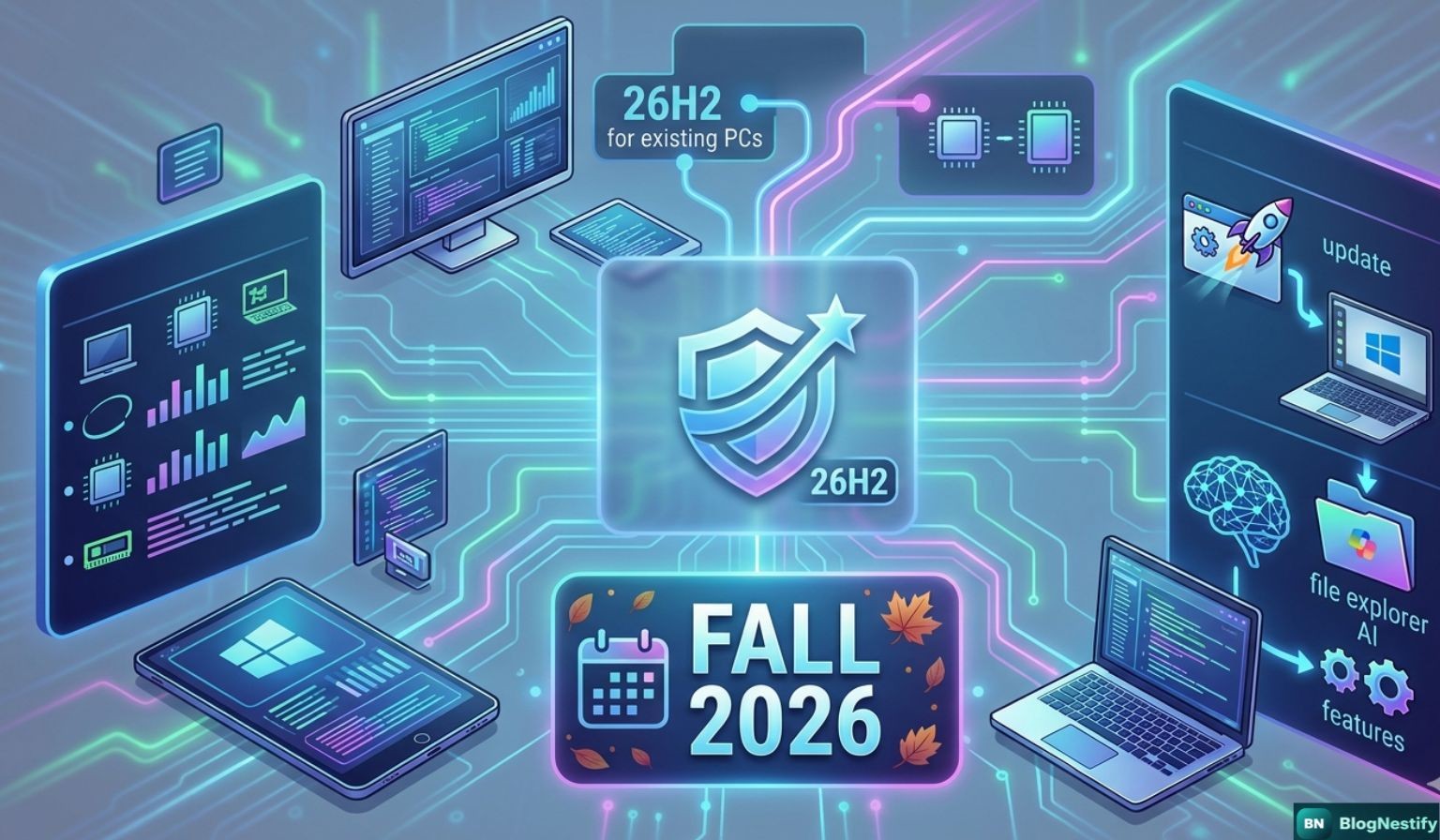 Windows 11 26H2 Release Date Confirmed: Fall 2026, Supported PCs & What Changes