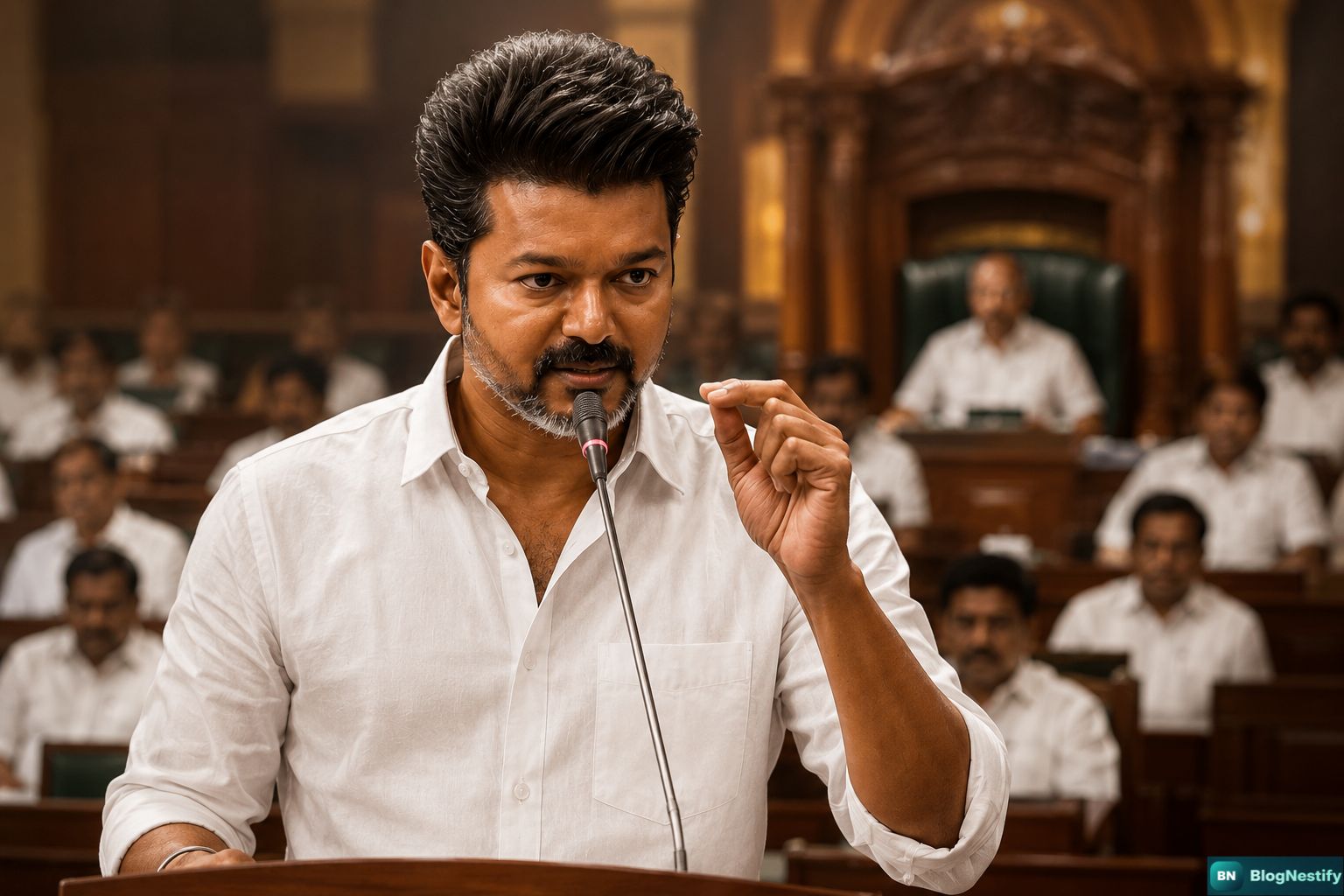 CM Vijay's 'Kutty Story' Stuns Assembly; Udhayanidhi Says House Turned Into a Cinema Set